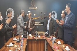 مراسم معارفه سرپرست جدید دانشکده بهداشت برگزار شد