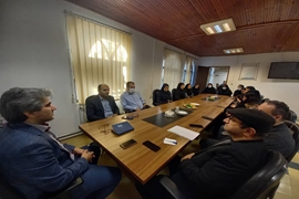 برگزاری جلسه سرپرست دانشکده بهداشت با واحدهای آموزشی و پژوهشی دانشکده بهداشت