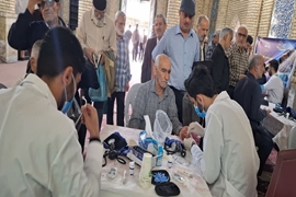 برگزاری اردوی جهادی پایش سلامت 