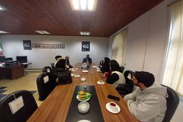 جلسه شورای صنفی دانشجویان  با سرپرست دانشکده بهداشت