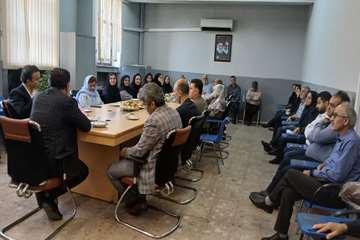 برگزاری مراسم بازنشستگی همکار دانشکده بهداشت