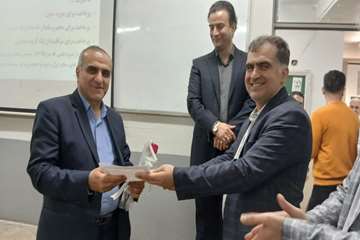 تقدیر از اساتید دانشکده بهداشت 