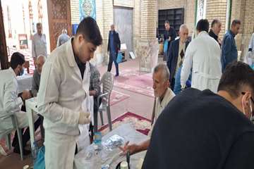 برگزاری اردوی جهادی پایش سلامت 