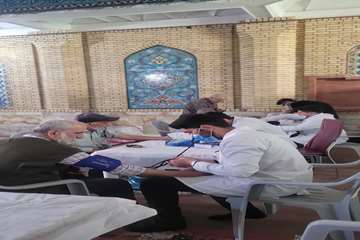 برگزاری اردوی جهادی پایش سلامت 