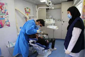 حضور دانشجویان دانشکده بهداشت در اردوی جهادی درمانی روستای سیاه خولک املش