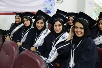 جشن دانش آموختگی ۸۶ نفر از دانشجویان رشته های بهداشت برگزارشد