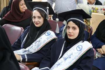 جشن دانش آموختگی ۸۶ نفر از دانشجویان رشته های بهداشت برگزارشد