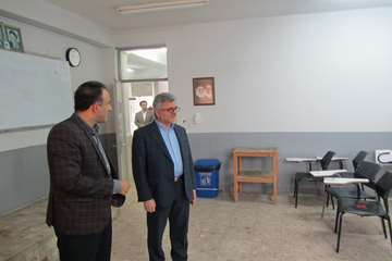 بازدید سرزده رئیس دانشگاه از دانشکده بهداشت