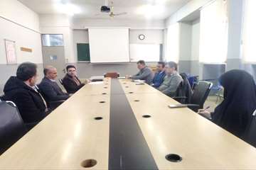 جلسه همکاری علمی و آموزشی با اداره بازرسی کار استان