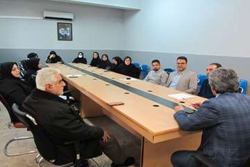 تشکیل جلسه شورای  امتحانات دانشکده بهداشت