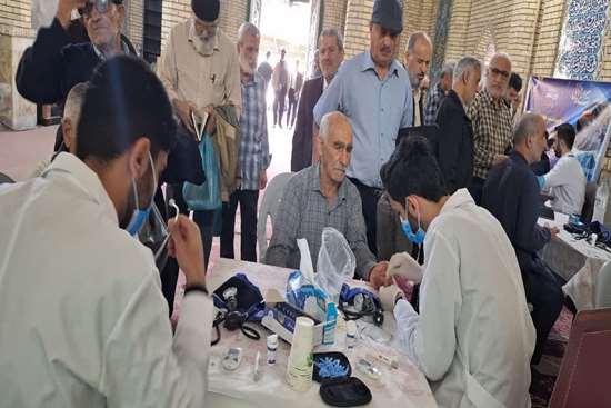 برگزاری اردوی جهادی پایش سلامت  