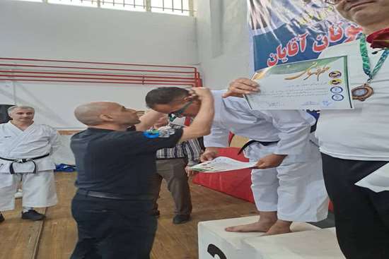 کسب مقام دوم مسابقات کاراته قهرمانی استان گیلان توسط همکار محترم واحد حفاظت فیزیکی و حراست  