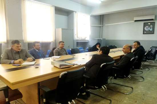 جلسه همکاری علمی و آموزشی با اداره بازرسی کار استان 